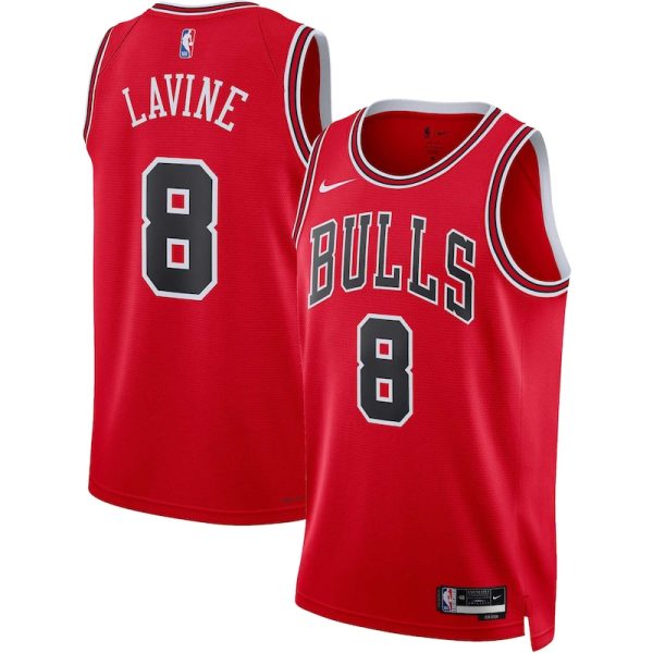 Zach LaVine Chicago Bulls Unisex Swingman Jersey - Icon Edition - Red