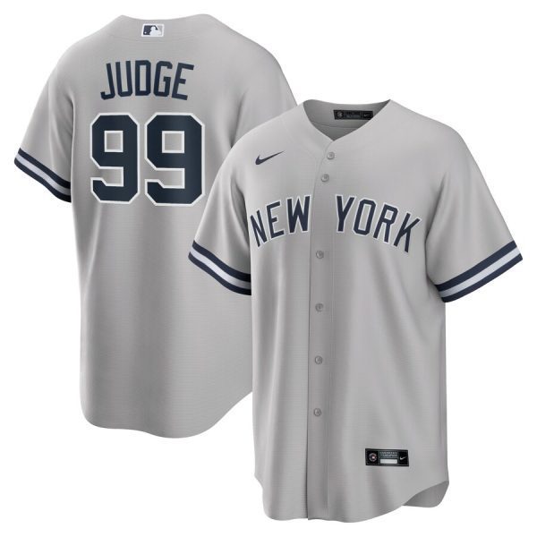 Aaron Judge New York Yankees Big & Tall Road Replica Player Jersey - Gray