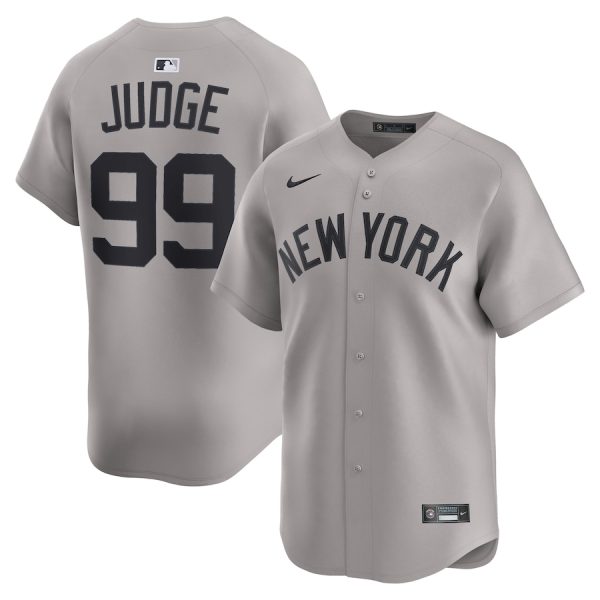 Aaron Judge New York Yankees Road Limited Player Jersey - Gray