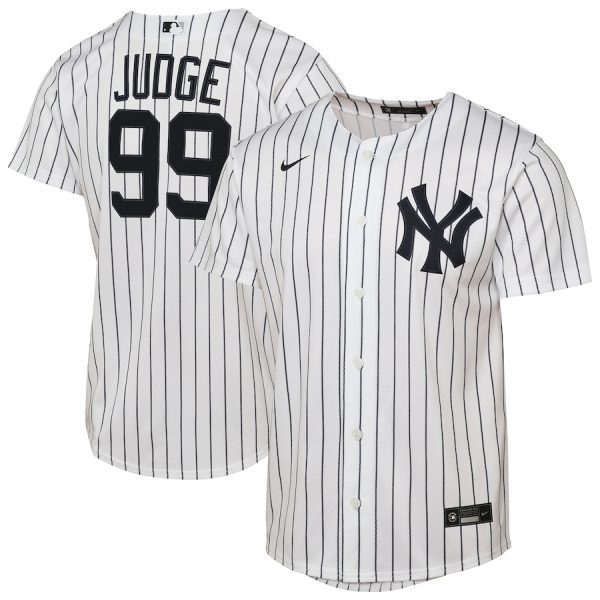 Aaron Judge New York Yankees Youth Home Replica Player Jersey - White