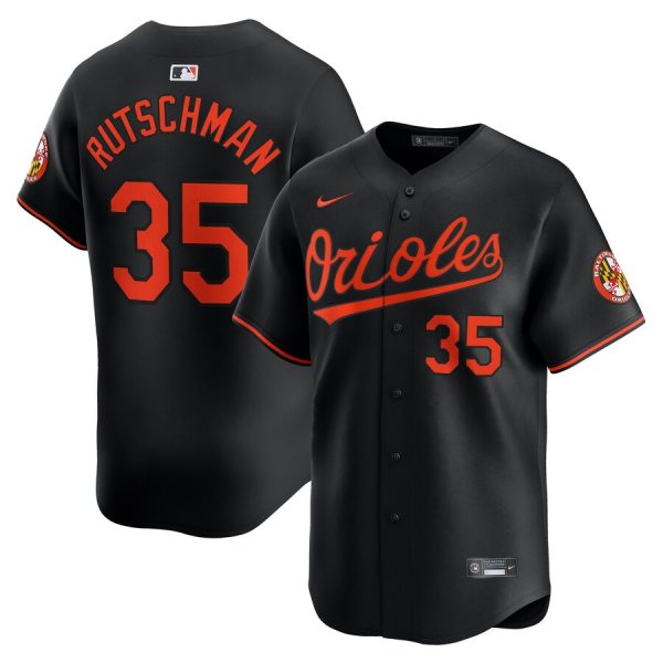 Adley Rutschman Baltimore Orioles Alternate Limited Player Jersey - Black