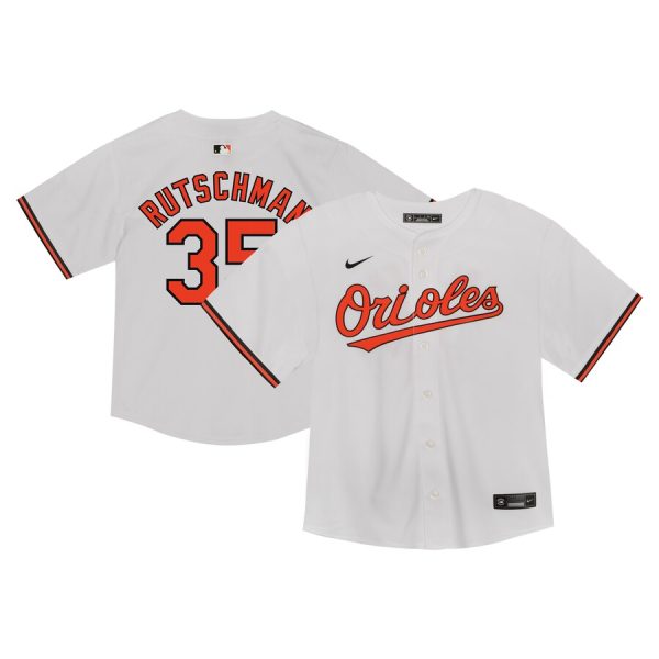 Adley Rutschman Baltimore Orioles Infant Game Jersey - White