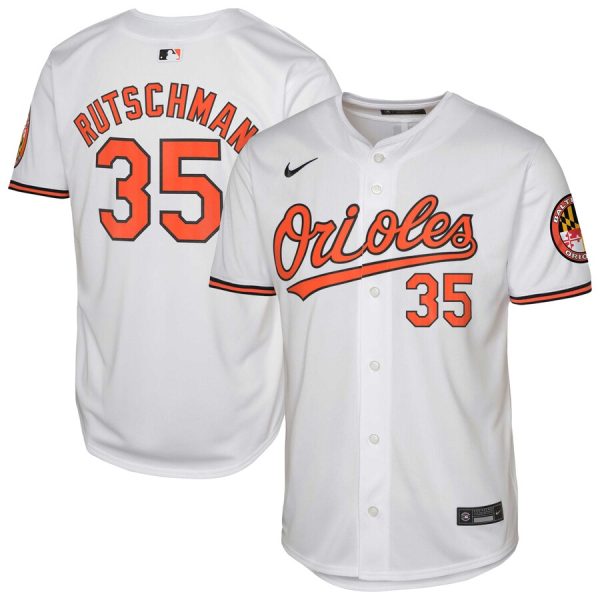 Adley Rutschman Baltimore Orioles Youth Limited Player Jersey - White