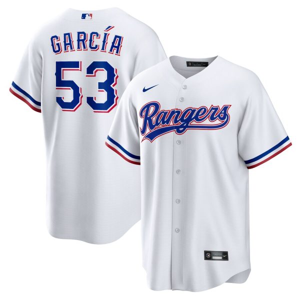 Adolis Garcia Texas Rangers Home Replica Jersey - White
