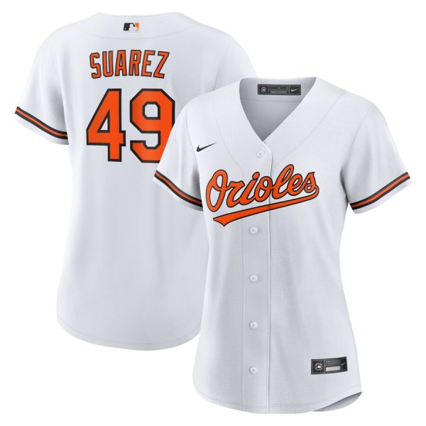 Albert Suarez Baltimore Orioles Women's Home Replica Jersey - White