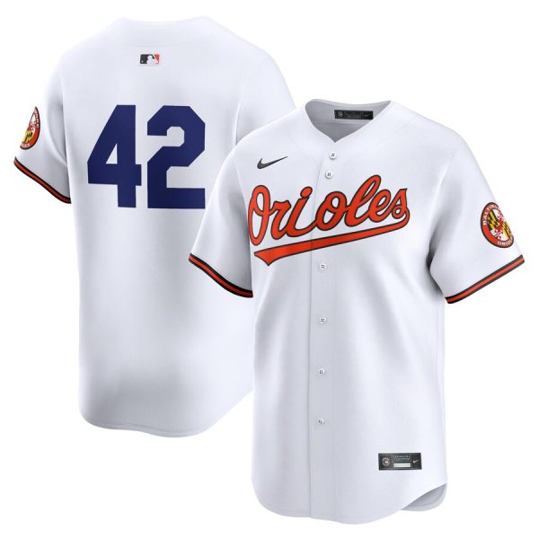 Baltimore Orioles 2024 Jackie Robinson Day Home Limited Jersey - White