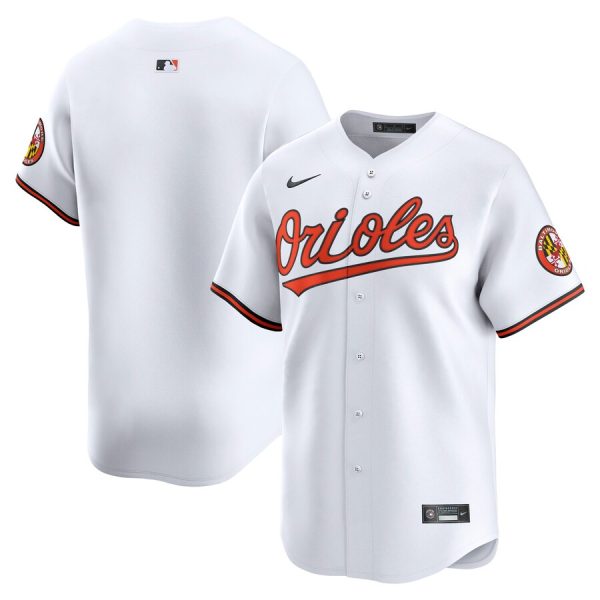 Baltimore Orioles Limited Home Blank Replica Jersey - White