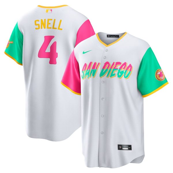 Blake Snell San Diego Padres City Connect Replica Player Jersey - White