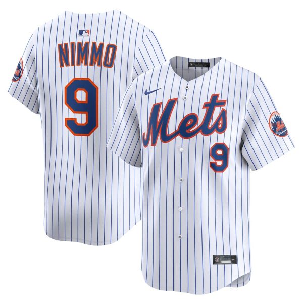 Brandon Nimmo New York Mets Home Limited Player Jersey - White