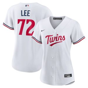 Brooks Lee Minnesota Twins Women's Home Replica Jersey - White