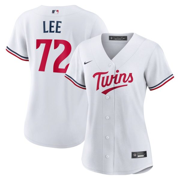 Brooks Lee Minnesota Twins Women's Home Replica Jersey - White