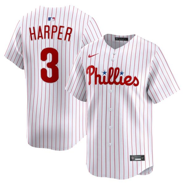 Bryce Harper Philadelphia Phillies Home Limited Player Jersey - White