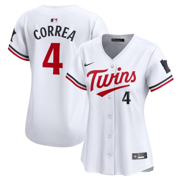 Carlos Correa Minnesota Twins Women's Home Limited Player Jersey - White