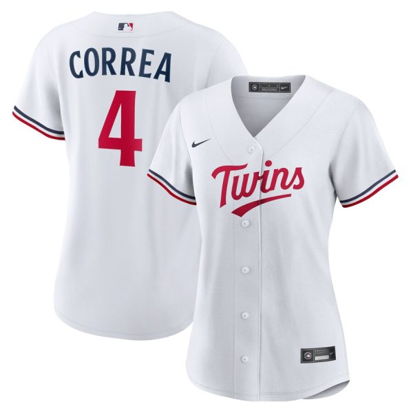Carlos Correa Minnesota Twins Women's Home Replica Player Jersey - White