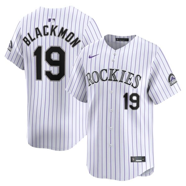 Charlie Blackmon Colorado Rockies Youth Home Limited Player Jersey - White