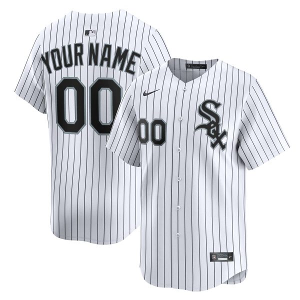 Chicago White Sox Home Limited Custom Jersey - White