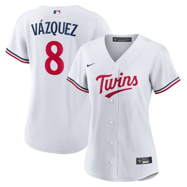 Christian Vazquez Minnesota Twins Women's Home Replica Jersey - White
