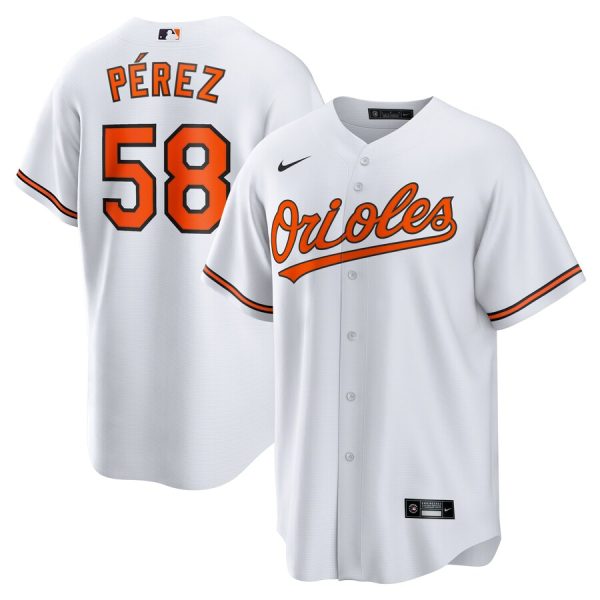 Cionel Perez Baltimore Orioles Home Replica Jersey - White