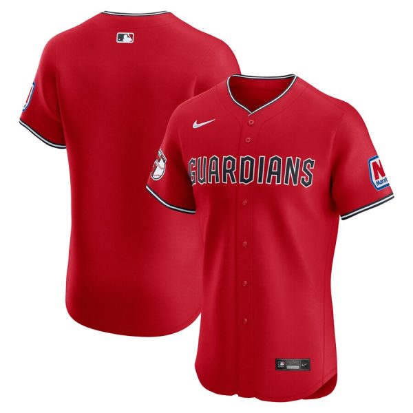Cleveland Guardians Alternate Elite Jersey - Red