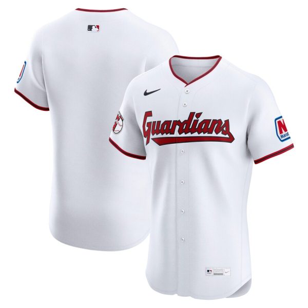 Cleveland Guardians Home Elite Jersey - White