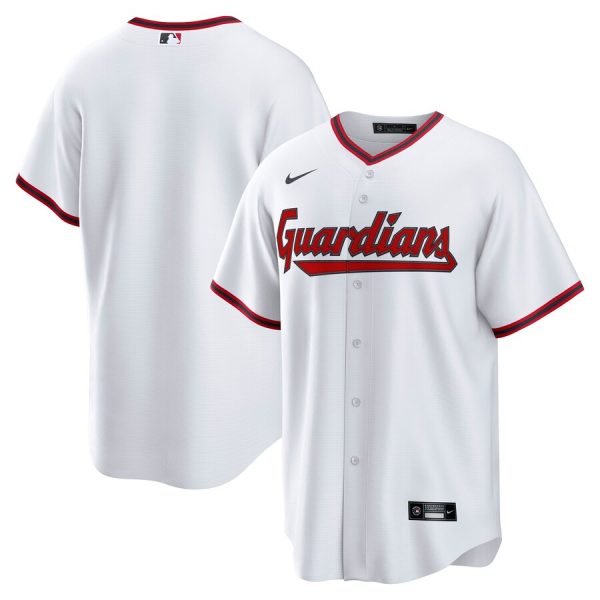 Cleveland Guardians Home Home Blank Replica Jersey - White