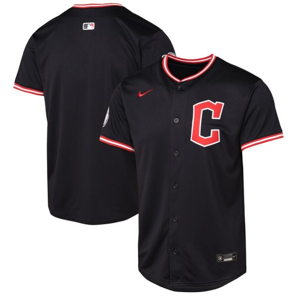 Cleveland Guardians Youth Limited Jersey - Navy