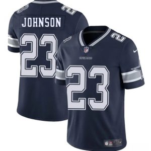 Dallas Cowboys #23 Buddy Johnson Navy 2025 Vapor Untouchable Limited Football Stitched Jersey