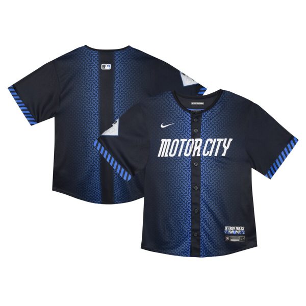 Detroit Tigers Infant 2024 City Connect Limited Jersey - Navy