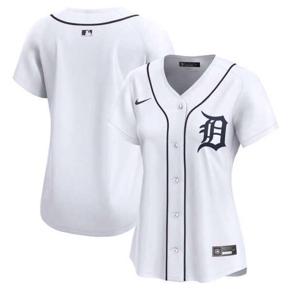 Detroit Tigers Women's Home Limited Jersey - White