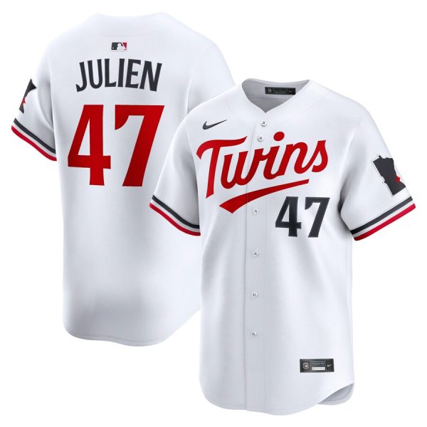 Edouard Julien Minnesota Twins Home Limited Player Jersey - White