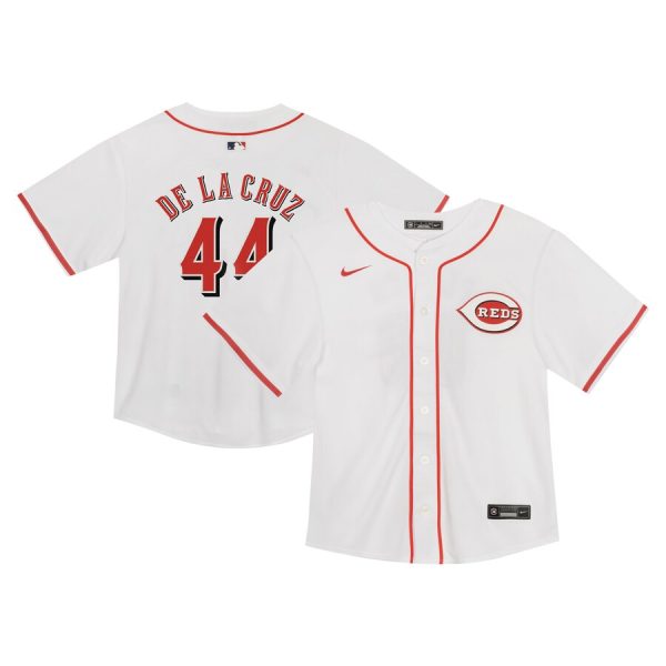 Elly De La Cruz Cincinnati Reds Infant Game Jersey - White