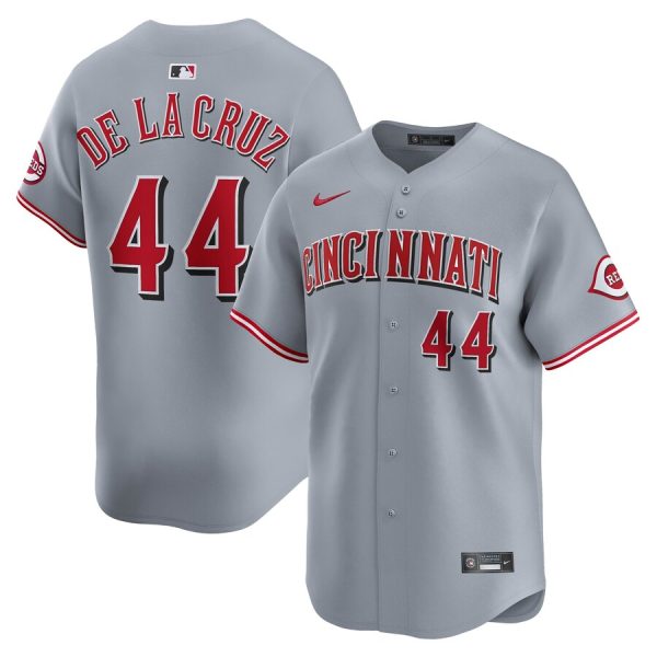 Elly De La Cruz Cincinnati Reds Road Limited Player Jersey - Gray