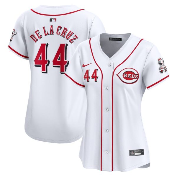 Elly De La Cruz Cincinnati Reds Women's Home Limited Player Jersey - White
