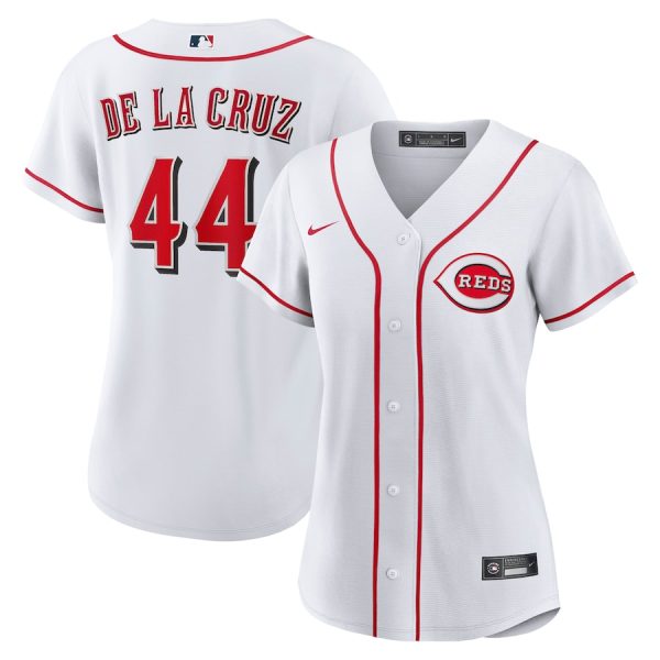 Elly De La Cruz Cincinnati Reds Women's Home Replica Jersey - White