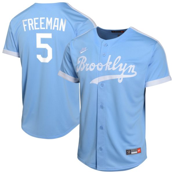 Freddie Freeman Los Angeles Dodgers Limited Cooperstown Collection Alternate Jersey - Royal