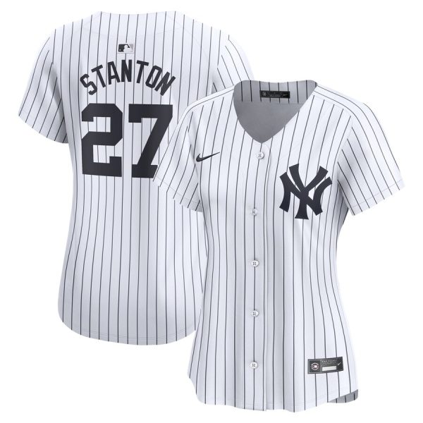 Giancarlo Stanton New York Yankees Women's Home Limited Player Jersey - White