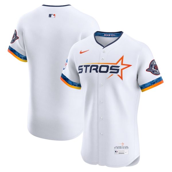 Houston Astros 2025 City Connect Elite Jersey - White