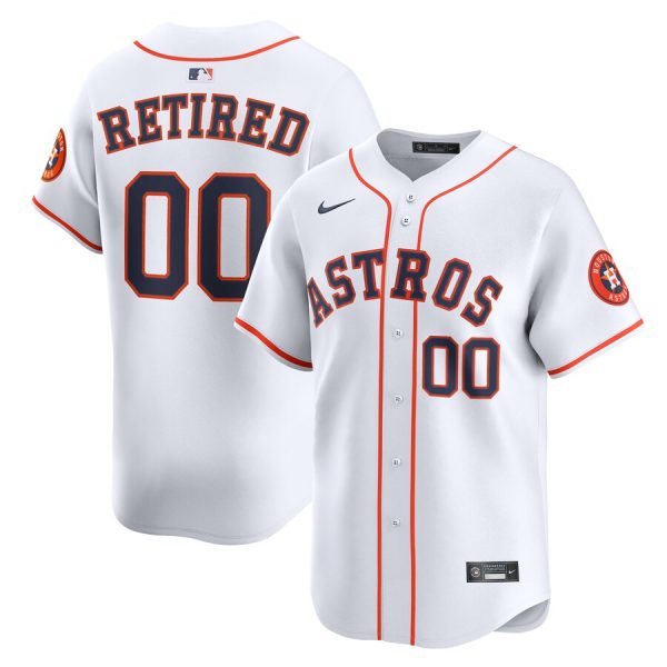 Houston Astros Home Limited Retired Roster Jersey - White