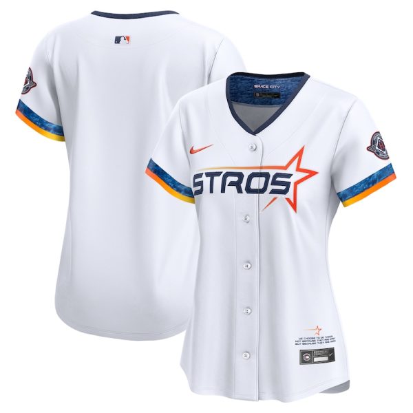 Houston Astros Women's 2025 City Connect Limited Jersey - White
