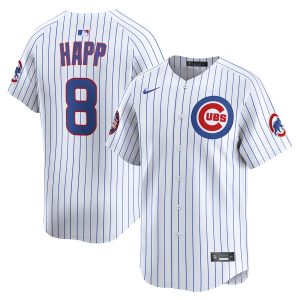 Ian Happ Chicago Cubs 2025 MLB World Tour: Tokyo Series Home Limited Player Jersey - White