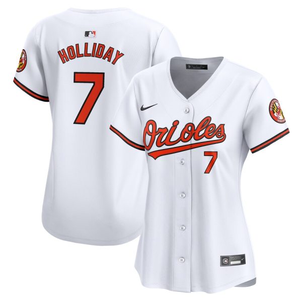 Jackson Holliday Baltimore Orioles Women's Home Limited Player Jersey - White