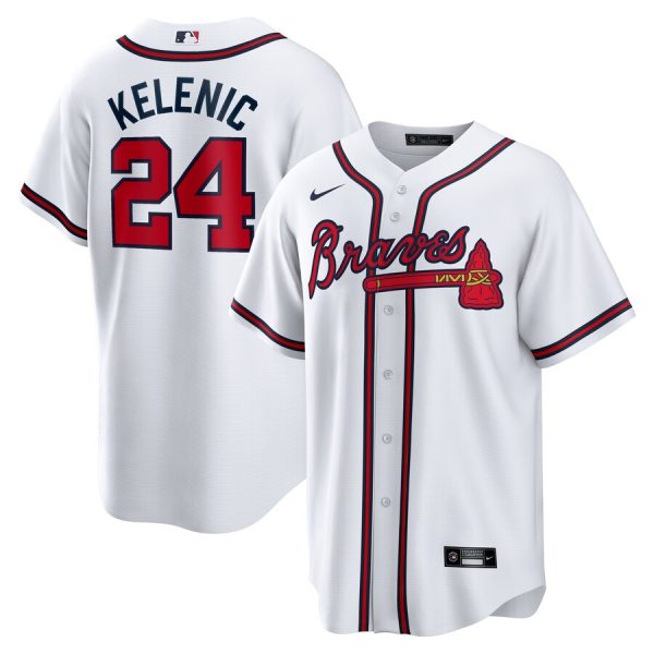Jarred Kelenic Atlanta Braves Home Replica Jersey - White