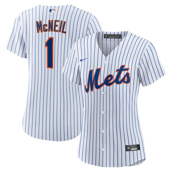 Jeff McNeil New York Mets Women's Home Replica Jersey - White