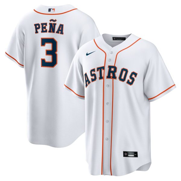 Jeremy Pena Houston Astros Home Replica Jersey - White