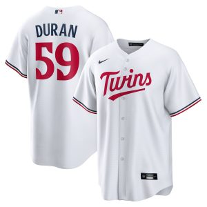 Jhoan Duran Minnesota Twins Home Replica Jersey - White