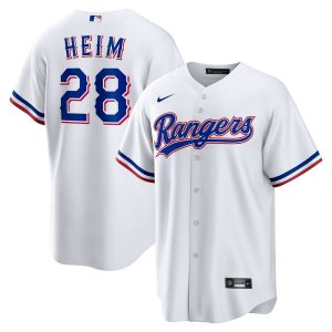 Jonah Heim Texas Rangers Home Replica Jersey - White