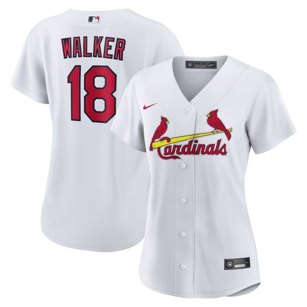 Jordan Walker St. Louis Cardinals Women's Home Replica Jersey - White