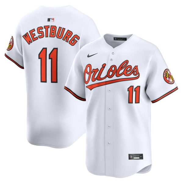 Jordan Westburg Baltimore Orioles Alternate Limited Player Jersey - White