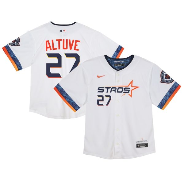 Jose Altuve Houston Astros Toddler 2025 City Connect Limited Player Jersey - White