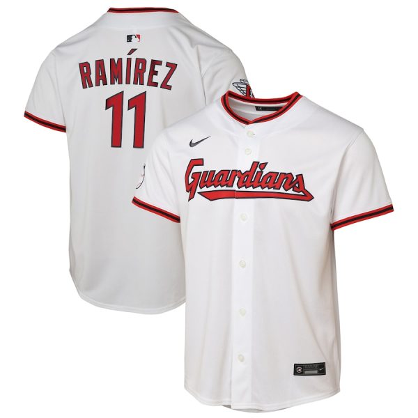 Jose Ramirez Cleveland Guardians Youth Limited Player Jersey - White